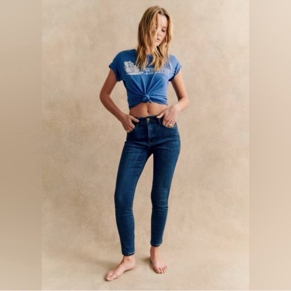 Sezane Denim Parfait Slim Skinny Jean Size 29 - Picture 1 of 9